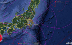 Typhoon Hagibis(20W) is bearing down on the Tokyo/Chiba area