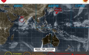Invest 97A: Tropical Cyclone Formation Alert. Typhoon Bualoi(22W): update