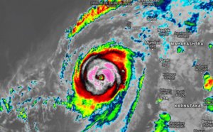 KYARR est déjà le deuxième Super Cyclone de l'année sur l'Océan Indien Nord 