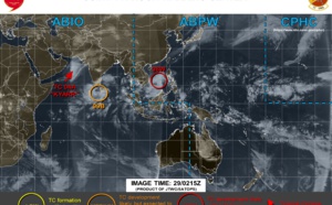 Invest 98W: Tropical Cyclone Formation Alert. Invest 99B: upgraded to Medium