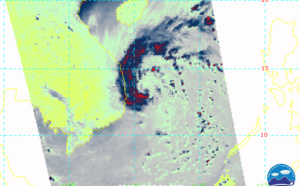 TS Matmo(23W) making landfall. TC Kyarr(04A) and TC 05A updates