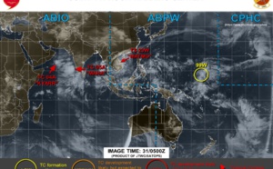 ex TS Matmo(23W), TC Kyarr(04A), TC Maha(05A) and Invest 99W updates