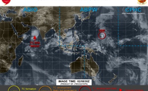 Invest 99W: Tropical Cyclone Formation Alert. TC Maha: intensifying. 90W and ex TC Kyarr: updates