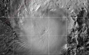 TC Matmo-Bulbul category 1 intensifying over the Bay of Bengal