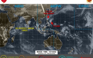 Typhoon Kalmaegi and TD 28W: updates at 19/15UTC