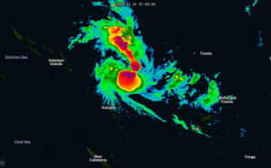TC 01P named Rita and intensifying, could reach category 1 within 12/18hours