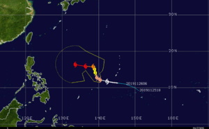 Kammuri(29W) set to be a Typhoon within 12/18h. TC Rita(01P): Final Warning