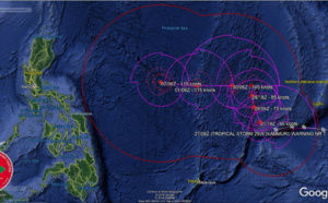 Tropical Storm Kammuri(29W): update at 27/09UTC