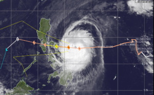 Kammuri(29W): rapid intensification next 24h then tracking between Virac and Legazpi 