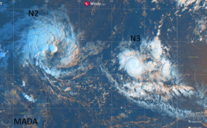 [Météo France] menace cyclonique potentielle pour Mayotte, Comores et Nord Mada en fin de semaine