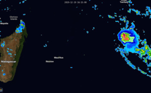 INVEST 96S: poorly organized. Downgraded to low