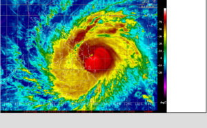 Cat 2 Typhoon Phanfone tracking across the Visayan Sea