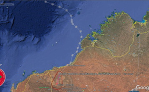 TC 06S(BLAKE) made landfall near Wallal Downs, lifetime peak intensity was 50knots TC 06S(BLAKE) made landfall near Wallal Downs, lifetime peak intensity was 50knots