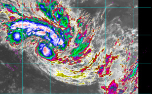 93P now TC 08P(TINO), gradually intensifying and rapidly approaching Fiji 93P now TC 08P(TINO), gradually intensifying and rapidly approaching Fiji