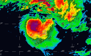 TC 08P(TINO), intensifying, tracking less than 100km east of Labasa/Fiji within 6/12hours