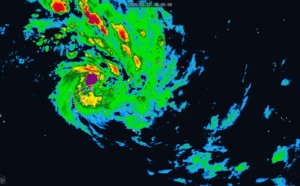 TC 08P(TINO), category 1 US, is tracking close to Ha'apai and Nuku'alofa/Tonga 