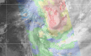 South Pacific: Invest 96P now TC 12P, South East of Niue, intensity peaking shortly 