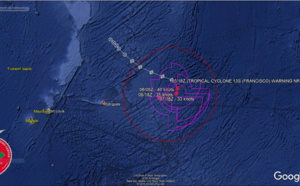 South Indian: TC 13S(FRANCISCO) and 92S update at 05/18UTC