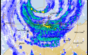 TC 14S(DAMIEN) CAT 2 US, making landfall near Karratha within the next hours