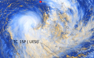 South Pacific: TC 15P(UESI) update at 10/03UTC