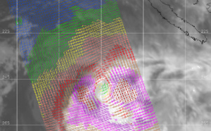 South Pacific: TC 15P(UESI) ,increasingly asymmetrical, update 12/15UTC