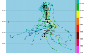 South Indian: Invest 94S, slow-moving next few days before developing while moving SE