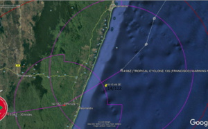 12Z Update: 13S(FRANCISCO) close to landfall near Vatomandry, 94S: Tropcial Cyclone Formation Alert