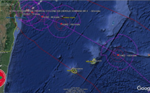 South Indian:TC 22S(HEROLD) is forecast to intensify quickly next 48h