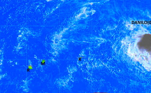 ILES SOEURS: dégradation du temps ce weekend mais son ampleur reste conditionnée à l'intensité de DANILO