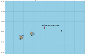 Remnants of 08S(DANILO) and Invest 98S: Update at 10/06utc