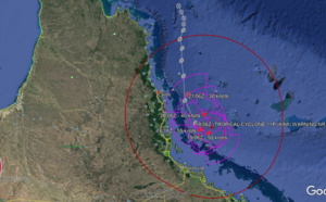 11P(KIMI) is no longer forecast to intensify and make landfall, 18/09utc update 11P(KIMI) is no longer forecast to intensify and make landfall, 18/09utc update