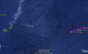 10S(JOSHUA) is weakening due to dry air entrainment, 18/15utc update