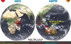 SOUTH INDIAN: Invest 93S is now 13S(NONAME), 12S(ELOISE) is over the MOZ Channel,Invest 92S still under close watch,21/03utc update SOUTH INDIAN: Invest 93S is now 13S(NONAME), 12S(ELOISE) is over the MOZ Channel,Invest 92S still under close watch,21/03utc update