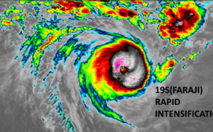 19S(FARAJI), US/Category 1, rapid intensification likely faster than forecast for the next 12/24hours, 06/21utc update 19S(FARAJI), US/Category 1, rapid intensification likely faster than forecast for the next 12/24hours, 06/21utc update