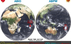 SHEM: Super Cyclone 19S(FARAJI) reaches Category 5 , Invest 92P consolidates, 08/21utc updates