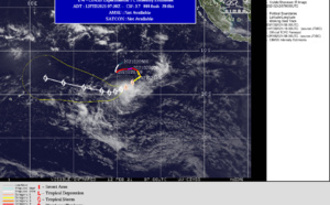 19S(FARAJI): weakening rapidly, slow re-intensification forecast after 96hours, Invest 93S over the MOZ Channel, 12/09utc updates