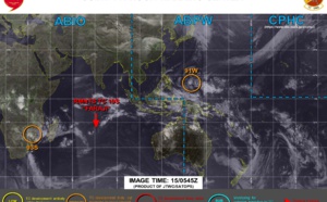 Invest 91W: up-graded to Medium. Invest 93S: up-graded to Medium. Remnants of 19S(FARAJI). 15/06utc updates