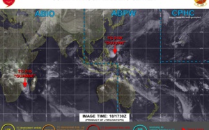 01W(DUJUAN) slow-moving ,35knots system, 21S(GUAMBE) 55knots, gradually intensifying over the MOZ Channel, 18/21utc updates 01W(DUJUAN) slow-moving ,35knots system, 21S(GUAMBE) 55knots, gradually intensifying over the MOZ Channel, 18/21utc updates