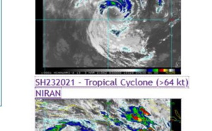 Southern HEM: a couple of US/CAT 1 cyclones, 22S(MARIAN) is weakening but 23P(NIRAN) is intensifying, 03/03utc updates