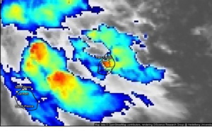 ILES SOEURS: averses orageuses, quelle quantité de pluie dans votre région? cartes, animation sat et commentaires,  le 15/03/21 8h