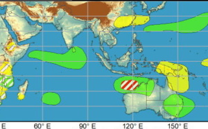 2 week cyclonic development potential. 16/1830utc update