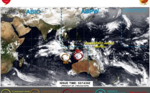 SOUTH INDIAN: Invest 99S is up-graded to High, Invest 90S is up-graded to Medium, 03/15utc