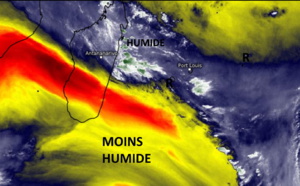 ILES SOEURS: les bonnes averses de Mardi après-midi à MAURICE, prévisions pour Mercredi et Jeudi à la RÉUNION et à MAURICE