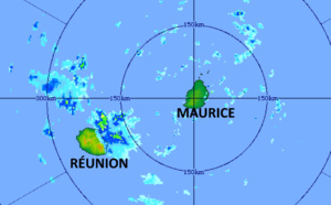 ILES SOEURS: prévisions pour ce Jeudi et tendances pour Vendredi à MAURICE et à la RÉUNION