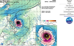 Western North Pacific: Typhoon 02W(SURIGAE), US/CAT 1 is forecast to intensify significantly within 48hours and peak in 72hours, 16/03utc update