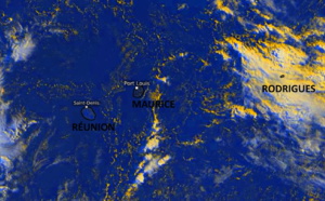 ILES SOEURS: votre ciel de ce premier Dimanche de Mai à MAURICE et à la RÉUNION sans oublier RODRIGUES, 02/05 8h