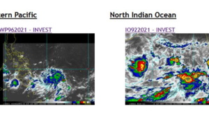 The JTWC is monitoring two Invest Areas: 96W and 92A. 12/00utc update The JTWC is monitoring two Invest Areas: 96W and 92A. 12/00utc update