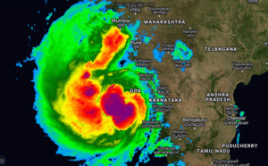 TC 01A(TAUKTAE) now a US/Category 1,rapid intensification likely next 24hours, forecast landfall near Vanakbara/India by apprx 48h, 16/03utc update TC 01A(TAUKTAE) now a US/Category 1,rapid intensification likely next 24hours, forecast landfall near Vanakbara/India by apprx 48h, 16/03utc update