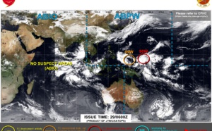 Western North Pacific: Tropical Cyclone Fomation Alert issued for Invest 90W// Invest 99W up-graded to Medium, 29/06utc update
