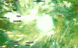 WNP: Tropical Storm 04W is gradually intensifying in a favourable environment  to the North of Sonsorol, 30/15utc update